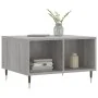 Gray Sonoma plywood coffee table 60x50x36.5 cm by vidaXL, Coffee table - Ref: Foro24-830538, Price: 44,69 €, Discount: %