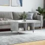 Mesa de centro madera contrachapada gris hormigón 60x50x36,5 cm de vidaXL, Mesas de centro - Ref: Foro24-830536, Precio: 43,9...