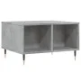 Mesa de centro madera contrachapada gris hormigón 60x50x36,5 cm de vidaXL, Mesas de centro - Ref: Foro24-830536, Precio: 43,9...