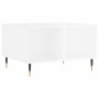Couchtisch aus glänzend weißem Sperrholz, 60 x 50 x 36,5 cm von vidaXL, Couchtisch - Ref: Foro24-830534, Preis: 48,04 €, Raba...