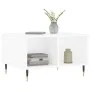 Couchtisch aus glänzend weißem Sperrholz, 60 x 50 x 36,5 cm von vidaXL, Couchtisch - Ref: Foro24-830534, Preis: 47,67 €, Raba...