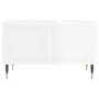 Couchtisch aus glänzend weißem Sperrholz, 60 x 50 x 36,5 cm von vidaXL, Couchtisch - Ref: Foro24-830534, Preis: 47,67 €, Raba...