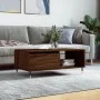 Oak brown plywood coffee table 90x50x36.5 cm by vidaXL, Coffee table - Ref: Foro24-830563, Price: 62,22 €, Discount: %