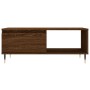 Couchtisch aus braunem Eichensperrholz, 90 x 50 x 36,5 cm von vidaXL, Couchtisch - Ref: Foro24-830563, Preis: 62,90 €, Rabatt: %