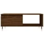 Couchtisch aus braunem Eichensperrholz, 90 x 50 x 36,5 cm von vidaXL, Couchtisch - Ref: Foro24-830563, Preis: 62,22 €, Rabatt: %