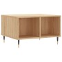 Mesa de centro madera contrachapada roble Sonoma 60x50x36,5 cm de vidaXL, Mesas de centro - Ref: Foro24-830535, Precio: 44,39 €