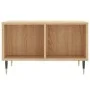 Sonoma oak plywood coffee table 60x50x36.5 cm by vidaXL, Coffee table - Ref: Foro24-830535, Price: 43,50 €, Discount: %