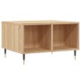 Mesa de centro madera contrachapada roble Sonoma 60x50x36,5 cm de vidaXL, Mesas de centro - Ref: Foro24-830535, Precio: 44,39 €