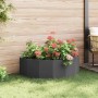 Jardinera Negro 120 x 60 x 35 cm Acero