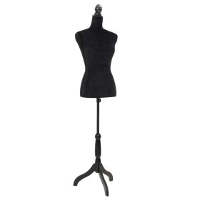 Schwarze Schneiderin Damen Büste Schaufensterpuppe von vidaXL, Galanten in der Nacht - Ref: Foro24-30028, Preis: 105,90 €, Ra...