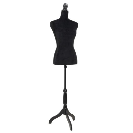Schwarze Schneiderin Damen Büste Schaufensterpuppe von vidaXL, Galanten in der Nacht - Ref: Foro24-30028, Preis: 77,14 €, Rab...