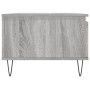 Mesa de centro madera contrachapada gris Sonoma 90x50x36,5 cm de vidaXL, Mesas de centro - Ref: Foro24-830570, Precio: 62,99 €