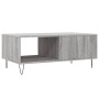 Mesa de centro madera contrachapada gris Sonoma 90x50x36,5 cm de vidaXL, Mesas de centro - Ref: Foro24-830570, Precio: 62,99 €