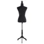 Maniquí de busto de mujer de modista negro de vidaXL, Galanes de noche - Ref: Foro24-30028, Precio: 112,45 €, Descuento: %