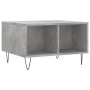 Mesa de centro madera contrachapada gris hormigón 60x50x36,5 cm de vidaXL, Mesas de centro - Ref: Foro24-830544, Precio: 43,5...