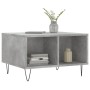 Mesa de centro madera contrachapada gris hormigón 60x50x36,5 cm de vidaXL, Mesas de centro - Ref: Foro24-830544, Precio: 43,5...