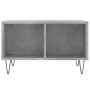 Mesa de centro madera contrachapada gris hormigón 60x50x36,5 cm de vidaXL, Mesas de centro - Ref: Foro24-830544, Precio: 43,5...