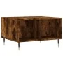 Mesa de centro madera contrachapada roble ahumado 60x50x36,5 cm de vidaXL, Mesas de centro - Ref: Foro24-830537, Precio: 43,9...