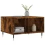 Mesa de centro madera contrachapada roble ahumado 60x50x36,5 cm de vidaXL, Mesas de centro - Ref: Foro24-830537, Precio: 43,9...