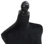 Maniquí de busto de mujer de modista negro de vidaXL, Galanes de noche - Ref: Foro24-30028, Precio: 112,45 €, Descuento: %
