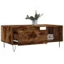 Couchtisch aus geräuchertem Eichensperrholz, 90 x 50 x 36,5 cm von vidaXL, Couchtisch - Ref: Foro24-830569, Preis: 61,08 €, R...
