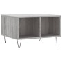 Mesa de centro madera contrachapada gris Sonoma 60x50x36,5 cm de vidaXL, Mesas de centro - Ref: Foro24-830546, Precio: 44,13 ...