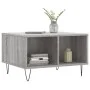 Gray Sonoma plywood coffee table 60x50x36.5 cm by vidaXL, Coffee table - Ref: Foro24-830546, Price: 43,66 €, Discount: %