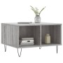 Mesa de centro madera contrachapada gris Sonoma 60x50x36,5 cm de vidaXL, Mesas de centro - Ref: Foro24-830546, Precio: 44,13 ...