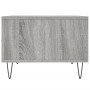 Mesa de centro madera contrachapada gris Sonoma 60x50x36,5 cm de vidaXL, Mesas de centro - Ref: Foro24-830546, Precio: 44,13 ...