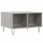 Gray Sonoma plywood coffee table 60x50x36.5 cm by vidaXL, Coffee table - Ref: Foro24-830546, Price: 43,66 €, Discount: %