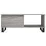 Mesa de centro madera contrachapada gris Sonoma 90x50x36,5 cm de vidaXL, Mesas de centro - Ref: Foro24-830578, Precio: 66,37 ...