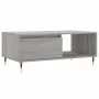 Sonoma-Couchtisch aus grauem Sperrholz, 90 x 50 x 36,5 cm von vidaXL, Couchtisch - Ref: Foro24-830562, Preis: 63,10 €, Rabatt: %