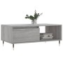 Sonoma-Couchtisch aus grauem Sperrholz, 90 x 50 x 36,5 cm von vidaXL, Couchtisch - Ref: Foro24-830562, Preis: 63,77 €, Rabatt: %
