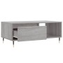 Sonoma-Couchtisch aus grauem Sperrholz, 90 x 50 x 36,5 cm von vidaXL, Couchtisch - Ref: Foro24-830562, Preis: 63,77 €, Rabatt: %