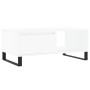 Mesa de centro madera contrachapada blanco 90x50x36,5 cm de vidaXL, Mesas de centro - Ref: Foro24-830572, Precio: 77,60 €, De...