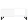 Mesa de centro madera contrachapada blanco 90x50x36,5 cm de vidaXL, Mesas de centro - Ref: Foro24-830572, Precio: 77,60 €, De...