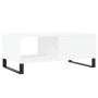 Mesa de centro madera contrachapada blanco 90x50x36,5 cm de vidaXL, Mesas de centro - Ref: Foro24-830572, Precio: 77,60 €, De...