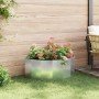 Jardinera Plateado 90 x 45 x 35 cm Acero Galvanizado en Maceteros y jardineras | Comprar online en Foro24