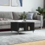 Mesa de centro madera contrachapada negro 60x50x36,5 cm de vidaXL, Mesas de centro - Ref: Foro24-830533, Precio: 39,55 €, Des...