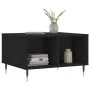 Mesa de centro madera contrachapada negro 60x50x36,5 cm de vidaXL, Mesas de centro - Ref: Foro24-830533, Precio: 39,55 €, Des...