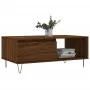 Brauner Eichen-Sperrholz Couchtisch 90x50x36,5 cm von vidaXL, Couchtisch - Ref: Foro24-830571, Preis: 61,44 €, Rabatt: %