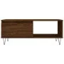 Brauner Eichen-Sperrholz Couchtisch 90x50x36,5 cm von vidaXL, Couchtisch - Ref: Foro24-830571, Preis: 61,44 €, Rabatt: %