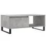Mesa de centro madera contrachapada gris hormigón 90x50x36,5 cm de vidaXL, Mesas de centro - Ref: Foro24-830576, Precio: 67,6...