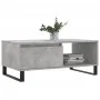 Mesa de centro madera contrachapada gris hormigón 90x50x36,5 cm de vidaXL, Mesas de centro - Ref: Foro24-830576, Precio: 67,6...