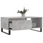 Mesa de centro madera contrachapada gris hormigón 90x50x36,5 cm de vidaXL, Mesas de centro - Ref: Foro24-830576, Precio: 67,6...