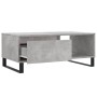 Couchtisch aus betongrauem Sperrholz, 90 x 50 x 36,5 cm von vidaXL, Couchtisch - Ref: Foro24-830576, Preis: 68,62 €, Rabatt: %