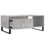 Mesa de centro madera contrachapada gris hormigón 90x50x36,5 cm de vidaXL, Mesas de centro - Ref: Foro24-830576, Precio: 67,6...