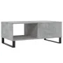Mesa de centro madera contrachapada gris hormigón 90x50x36,5 cm de vidaXL, Mesas de centro - Ref: Foro24-830576, Precio: 67,6...