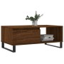 Mesa de centro madera contrachapada marrón roble 90x50x36,5 cm de vidaXL, Mesas de centro - Ref: Foro24-830579, Precio: 63,69...