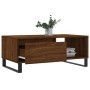 Mesa de centro madera contrachapada marrón roble 90x50x36,5 cm de vidaXL, Mesas de centro - Ref: Foro24-830579, Precio: 63,69...